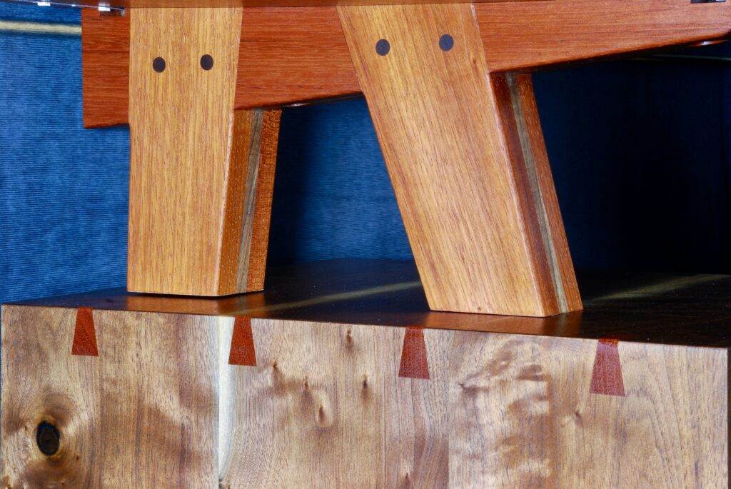 Jatoba and Walnut Legs