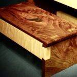 Premium Quality Timeless Craftsmanship - Bastogne Walnut Step Stool with Dovetail joinery