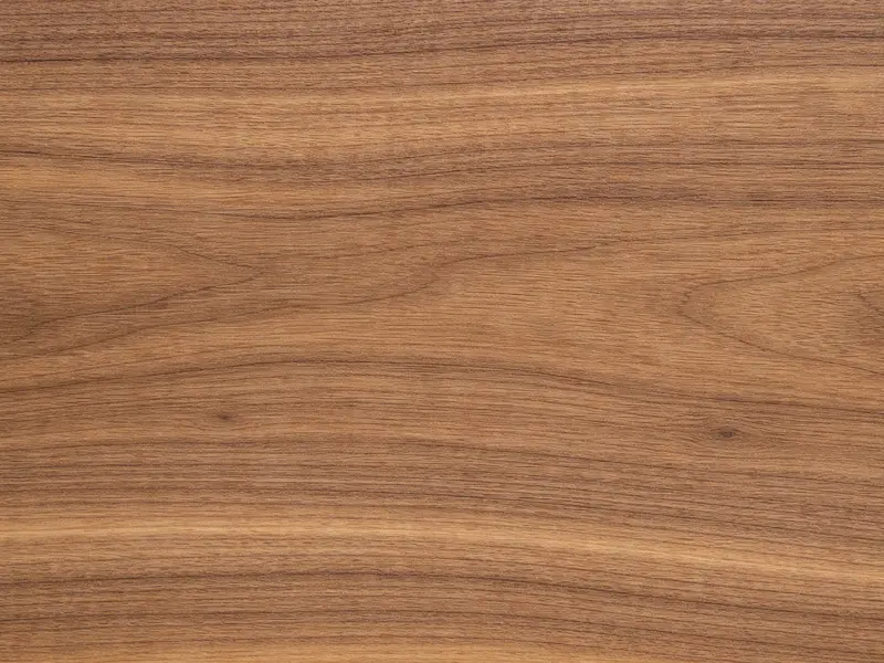 English walnut wood grain board with warm brown tones and natural figure